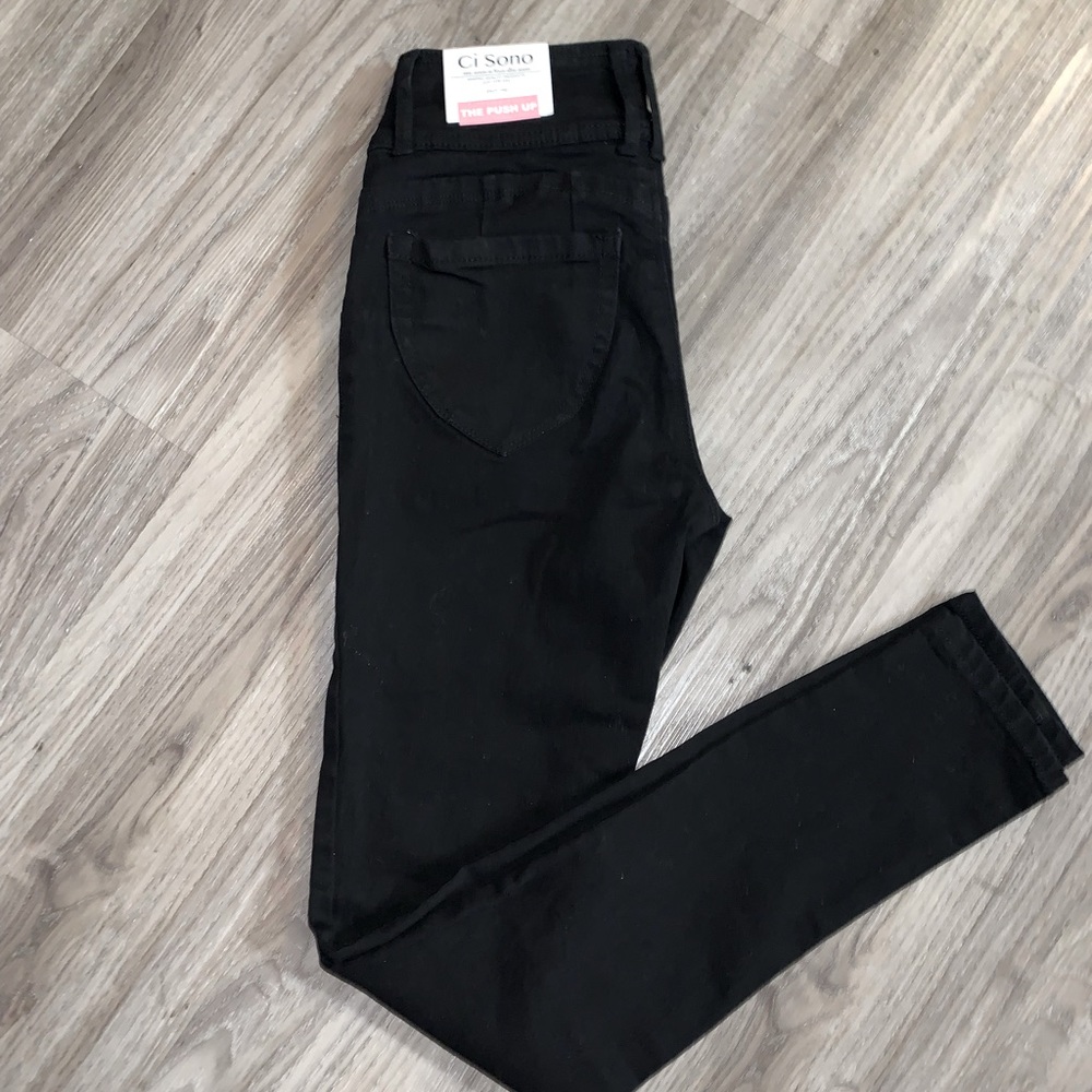 Hi rise jeans